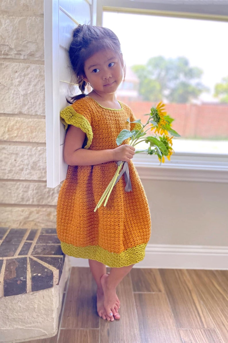 Garden Grace Dress Crochet Pattern