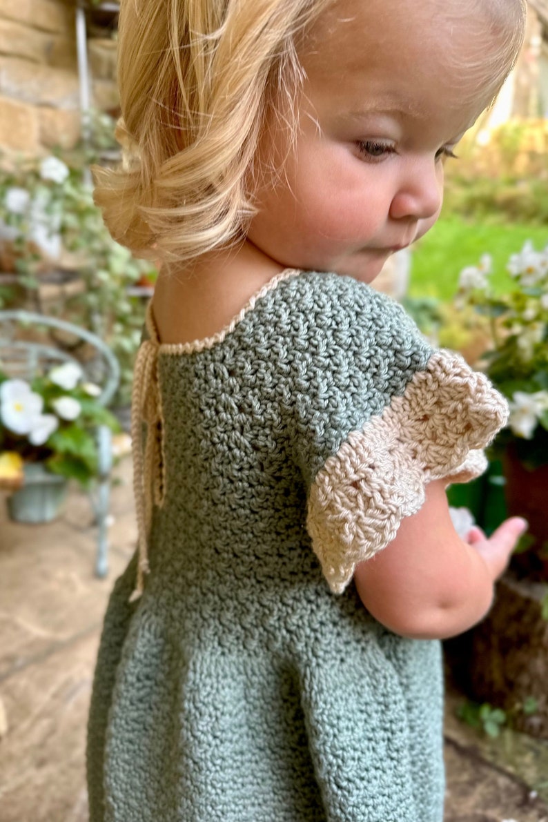 Garden Grace Dress Crochet Pattern