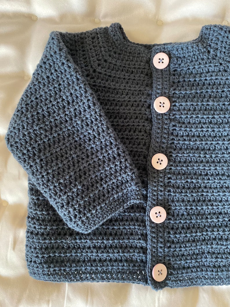 Clover Cardigan Crochet Pattern