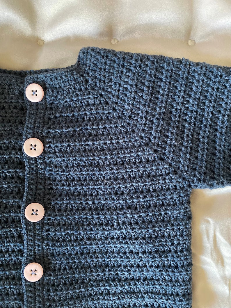 Clover Cardigan Crochet Pattern