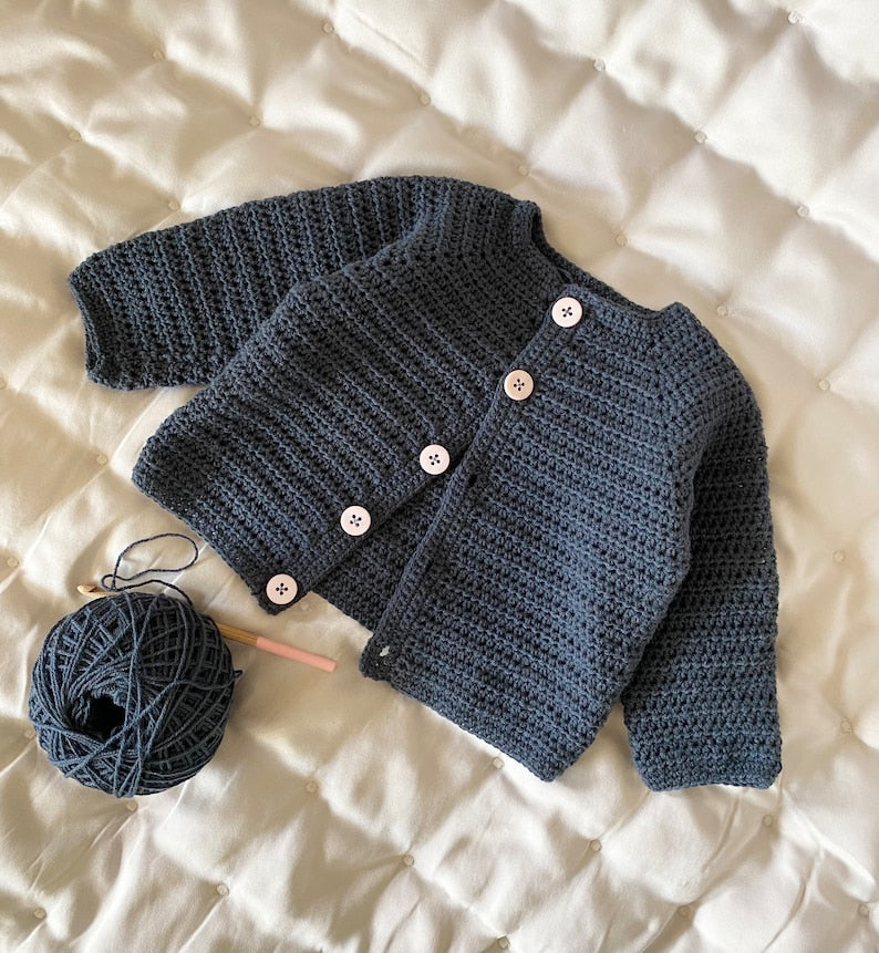 Clover Cardigan Crochet Pattern