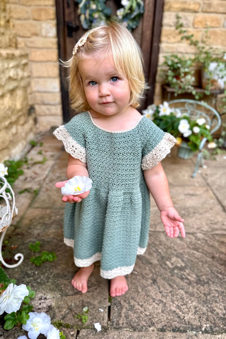 Garden Grace Dress Crochet Pattern