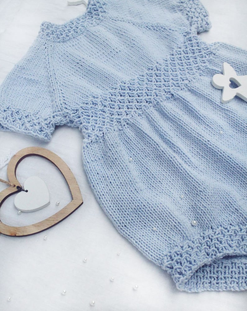 Holy Baby Bodysuit Knitting Pattern