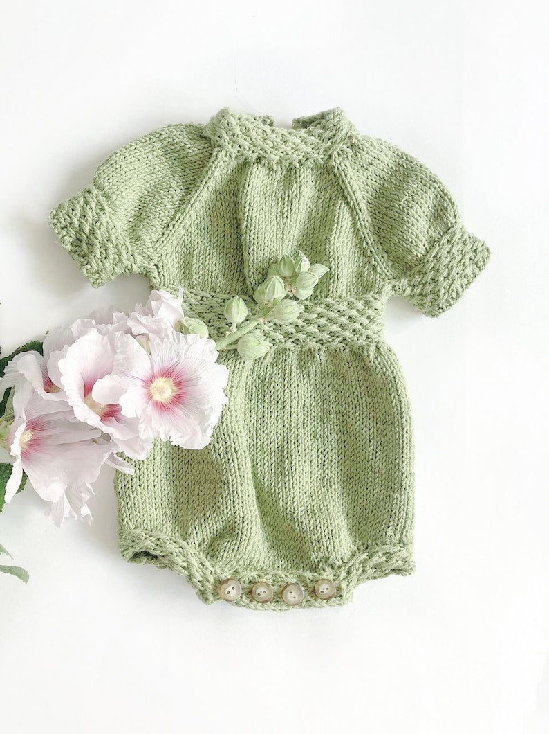 Holy Baby Bodysuit Knitting Pattern