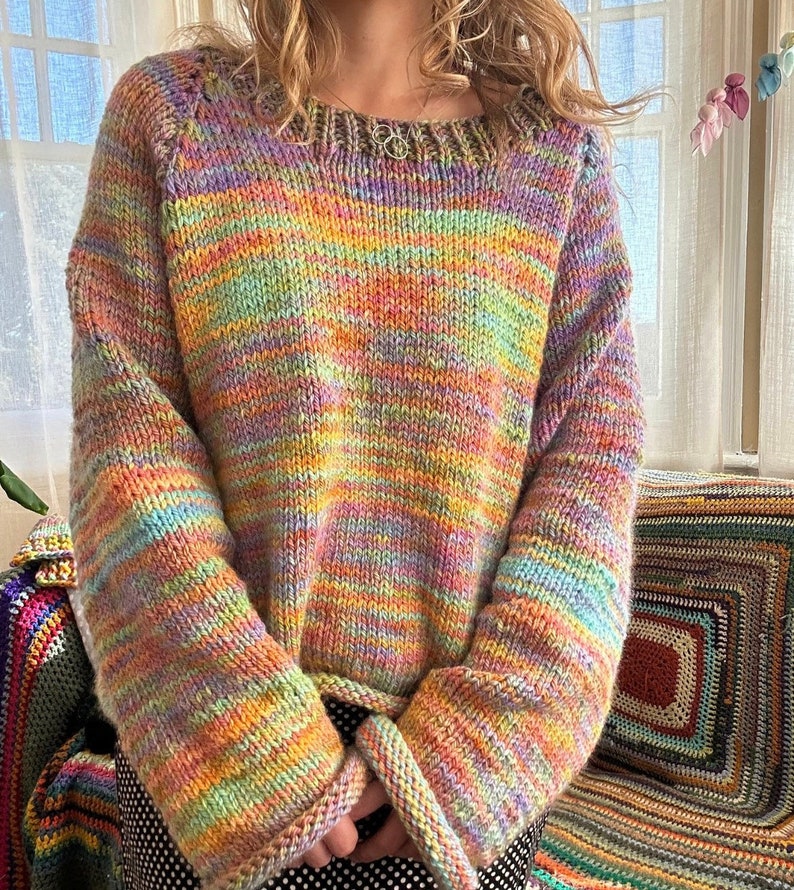 Sunburst Sweater Knitting Pattern