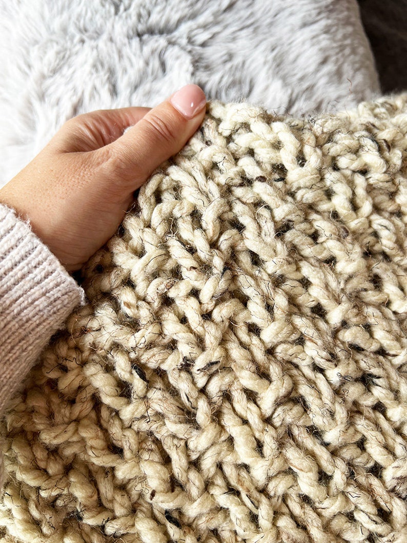 Haven Blanket Knitting Pattern