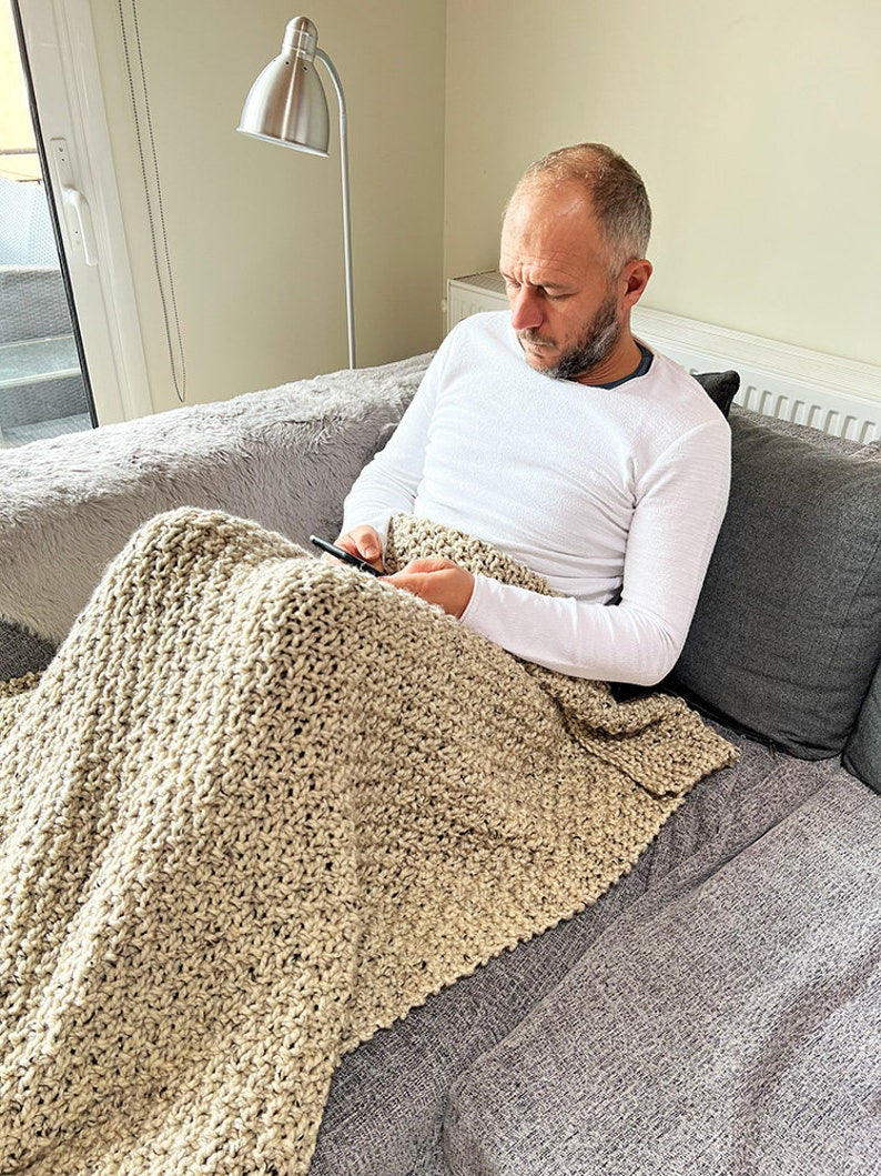 Haven Blanket Knitting Pattern