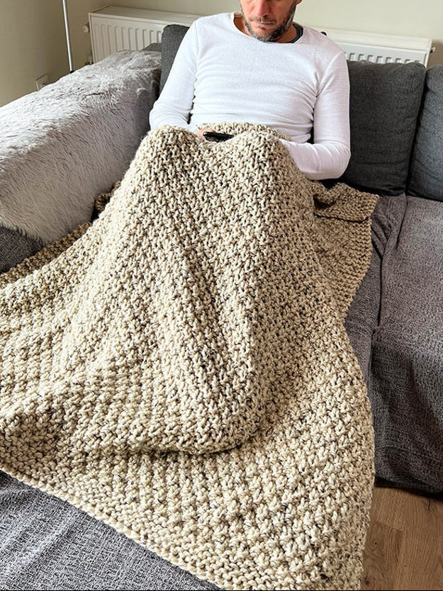Haven Blanket Knitting Pattern
