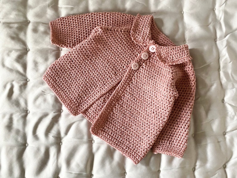 Blossom Cardigan Crochet Pattern