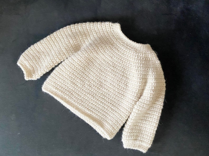 Gentle Button Cardigan Crochet Pattern