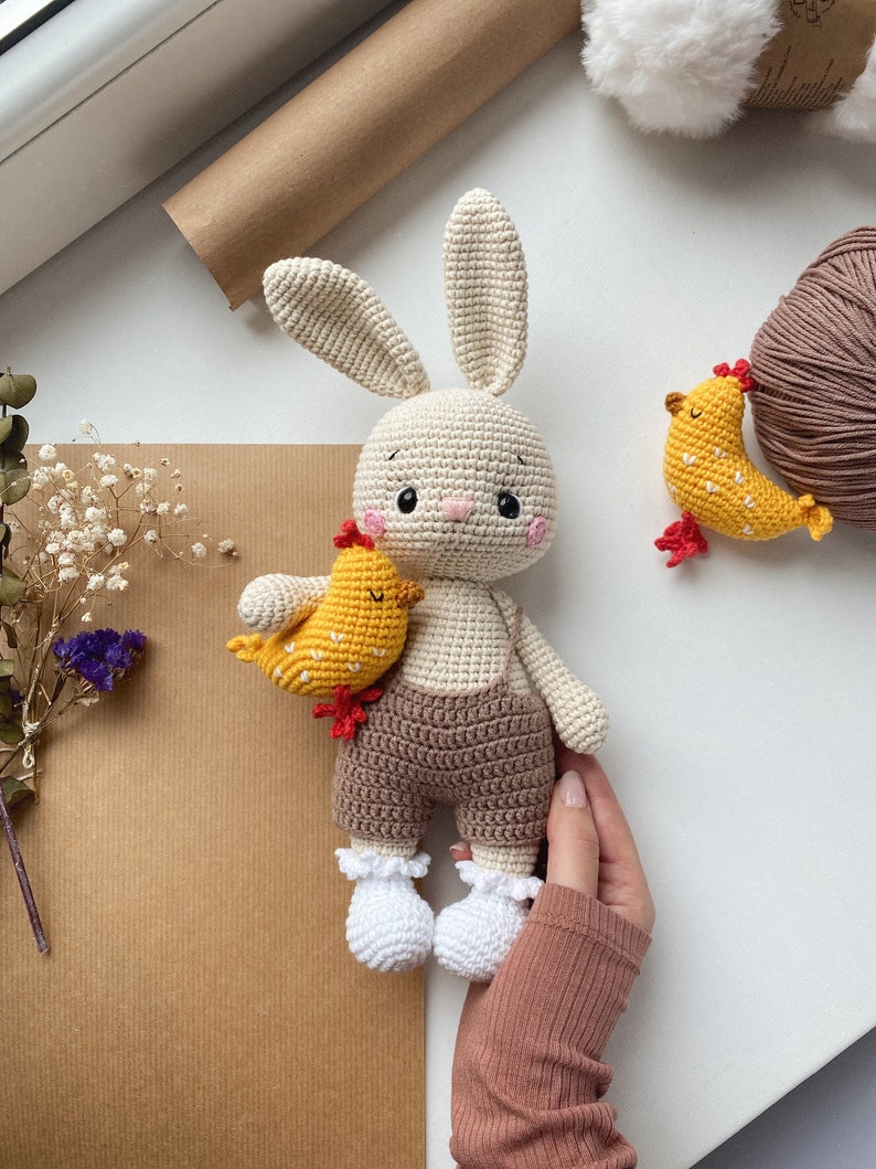 Peaches Bunny Crochet Pattern