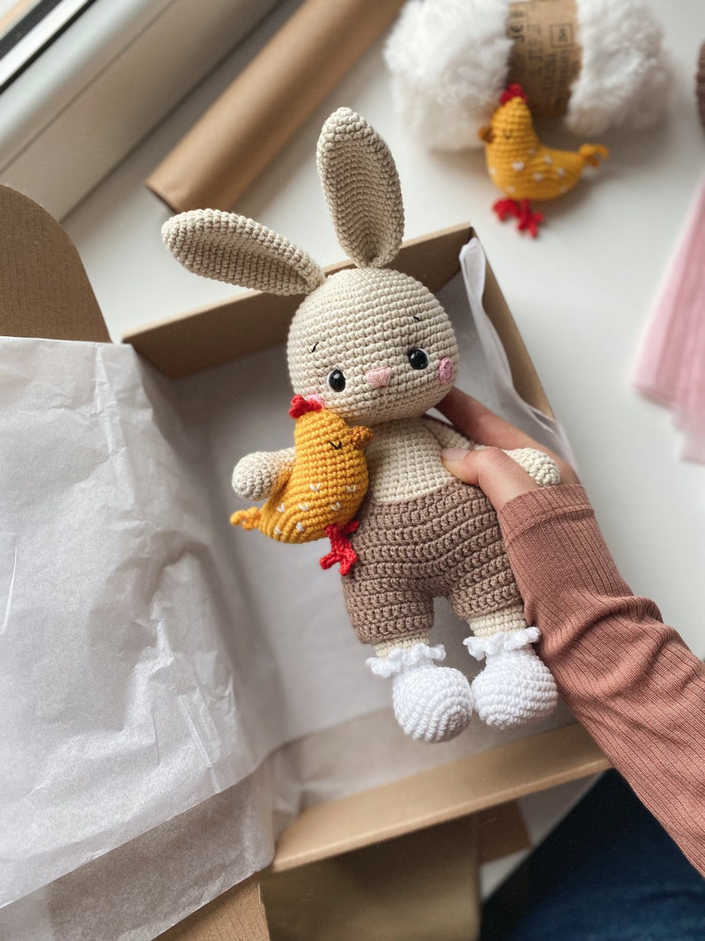 Peaches Bunny Crochet Pattern