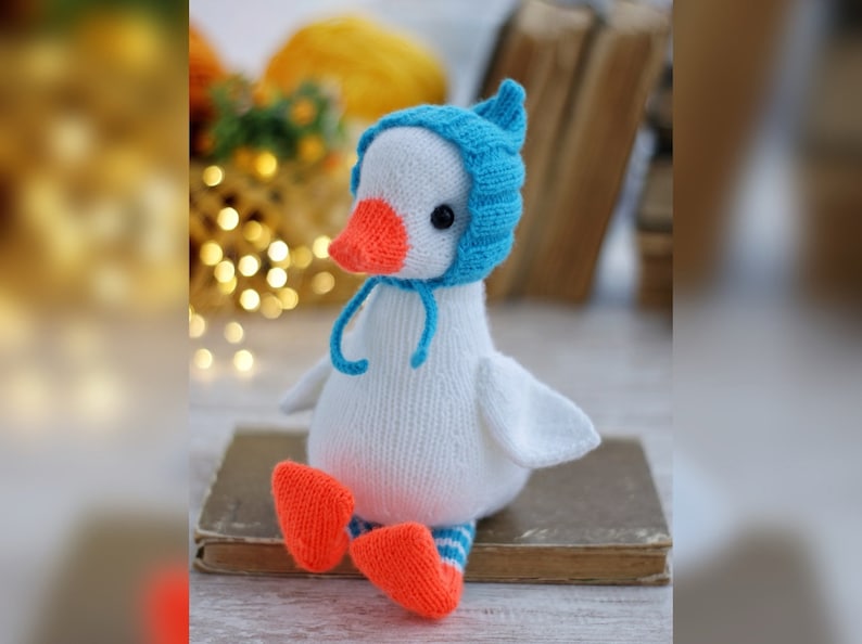 Glacier Goose Knitting Pattern