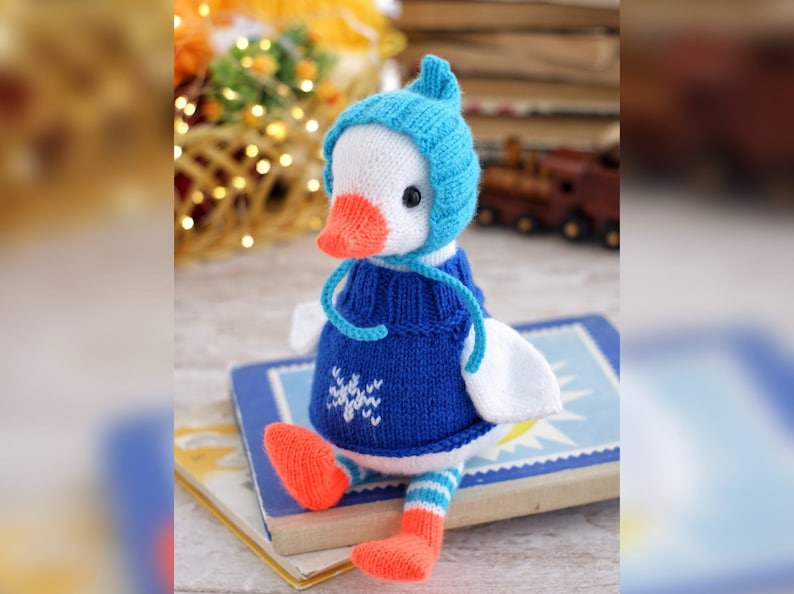 Glacier Goose Knitting Pattern
