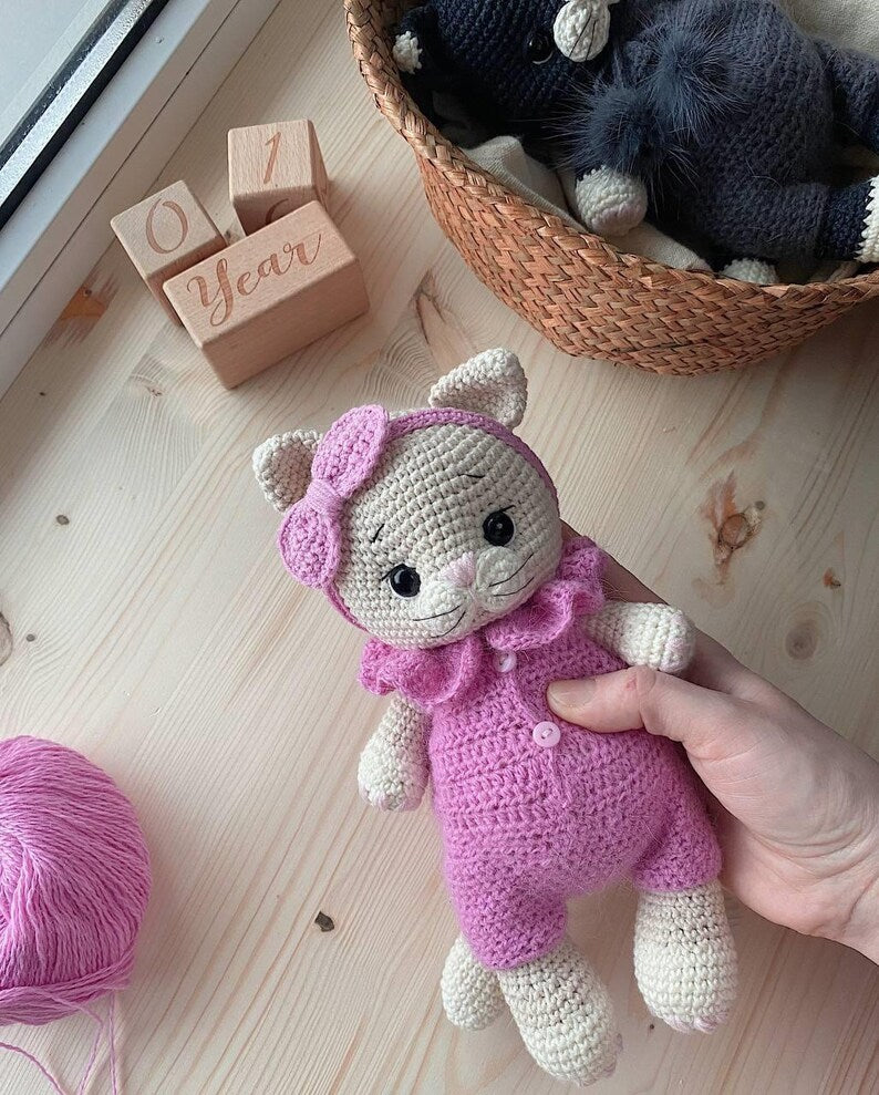 Darling Kittens Crochet Pattern