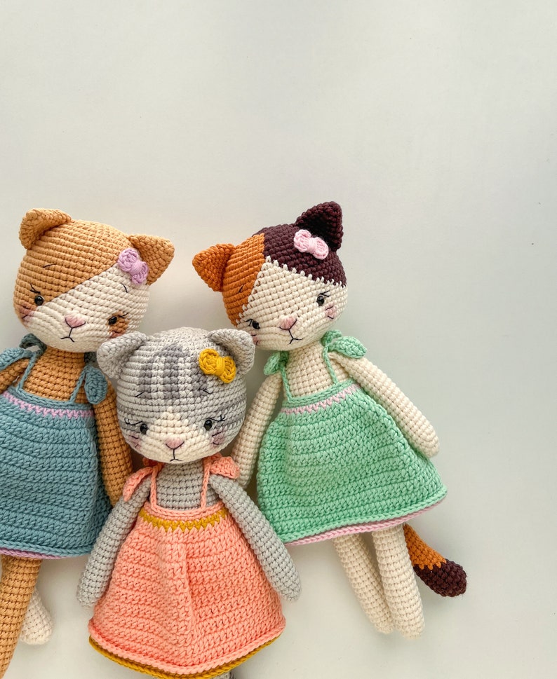 Kitty Sisters Crochet Pattern
