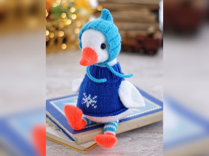 Glacier Goose Knitting Pattern