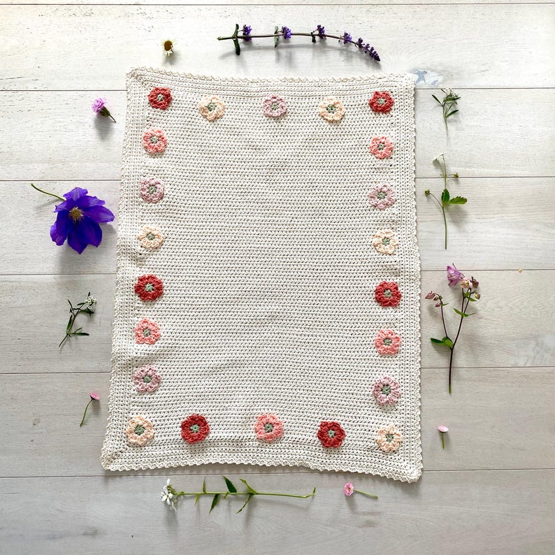 Bloomfield Blanket Crochet Pattern