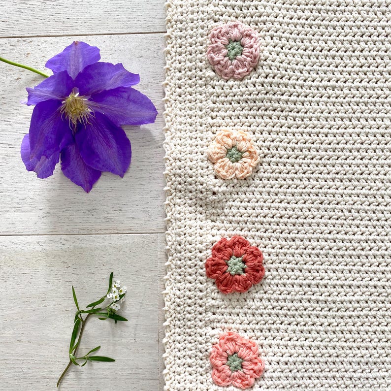 Bloomfield Blanket Crochet Pattern