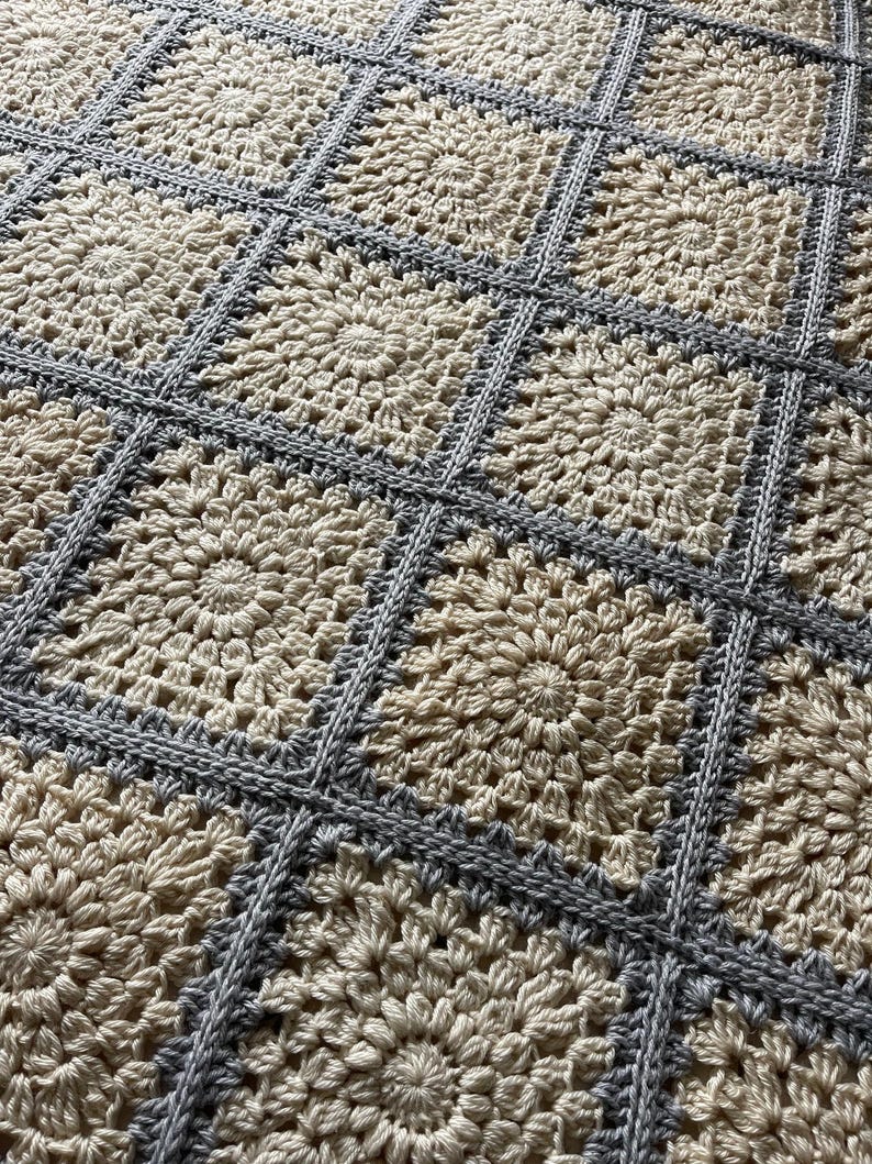 Greyloom Blanket Crochet Pattern