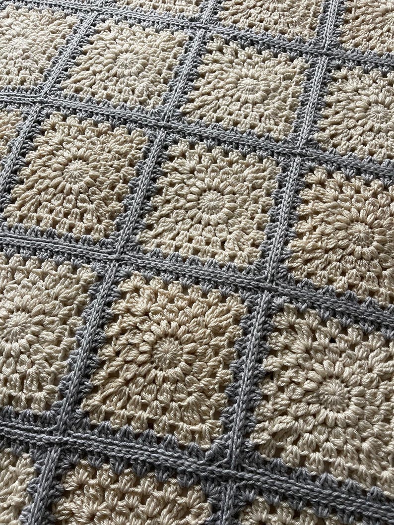 Greyloom Blanket Crochet Pattern
