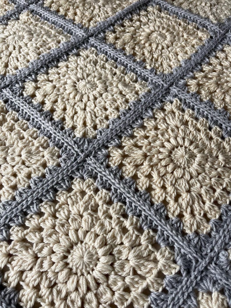 Greyloom Blanket Crochet Pattern