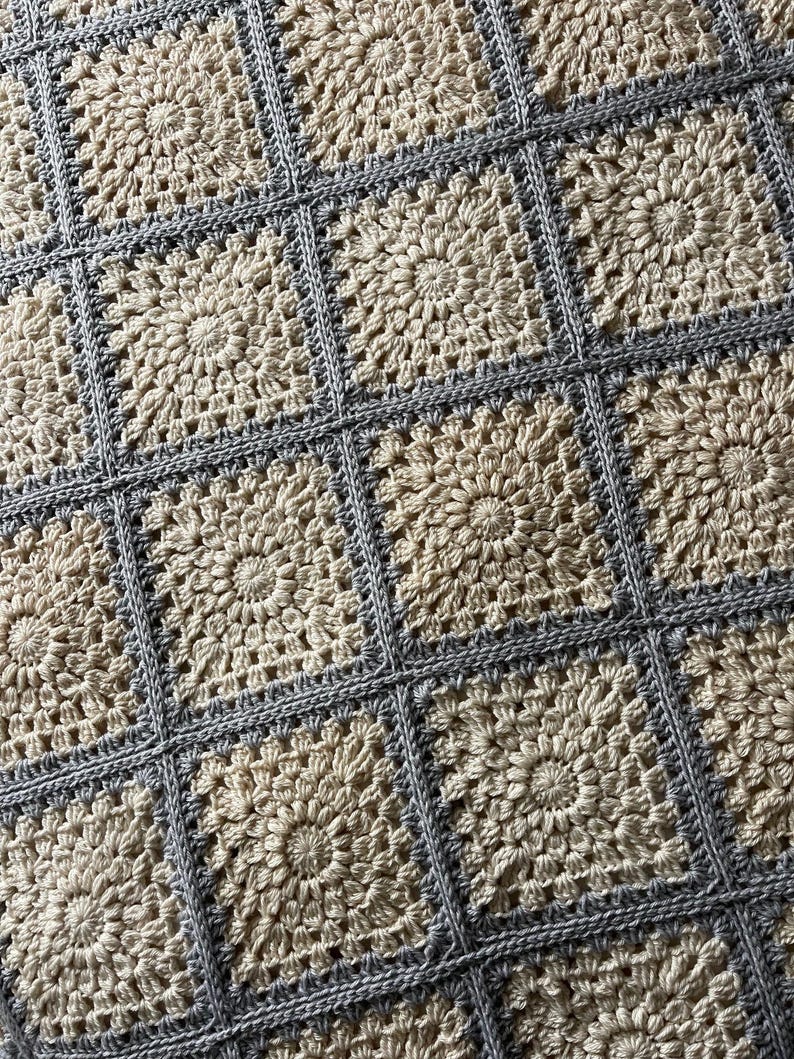 Greyloom Blanket Crochet Pattern