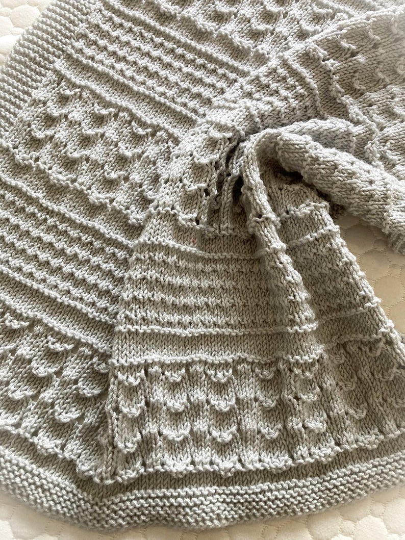 Shellmist Blanket Knitting Pattern