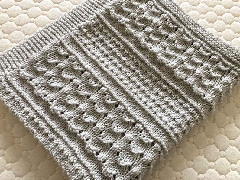 Shellmist Blanket Knitting Pattern