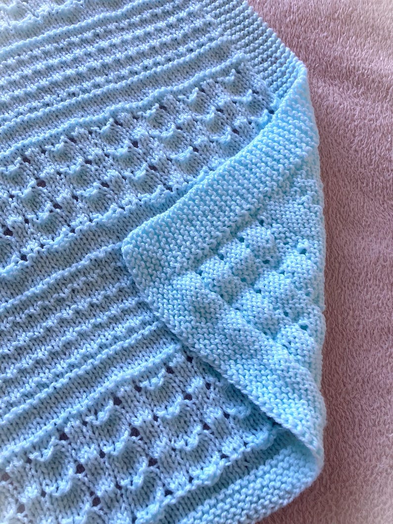Shellmist Blanket Knitting Pattern