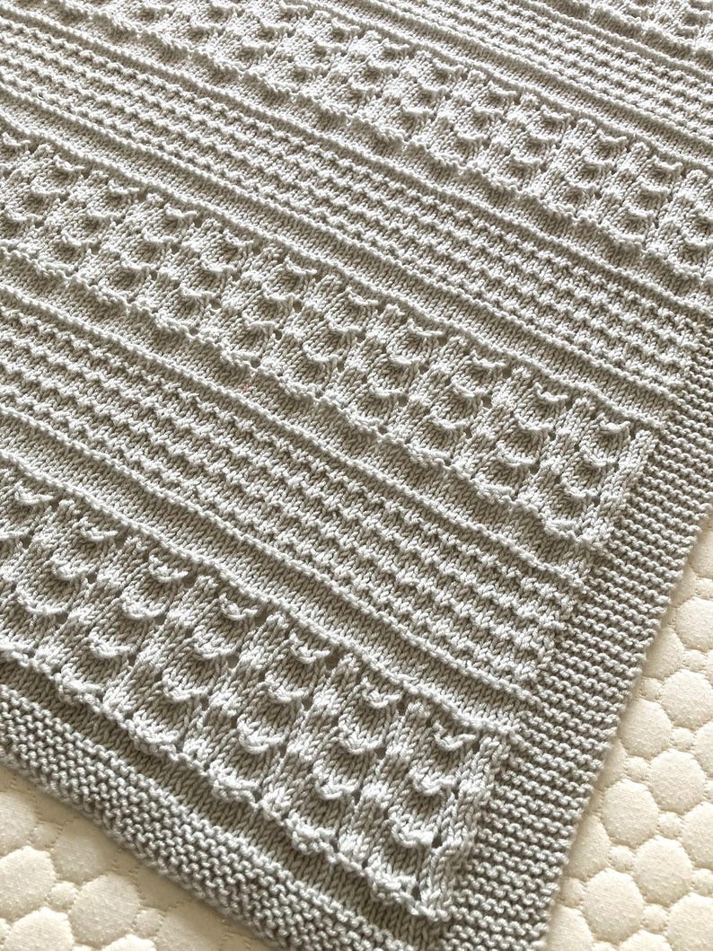 Shellmist Blanket Knitting Pattern