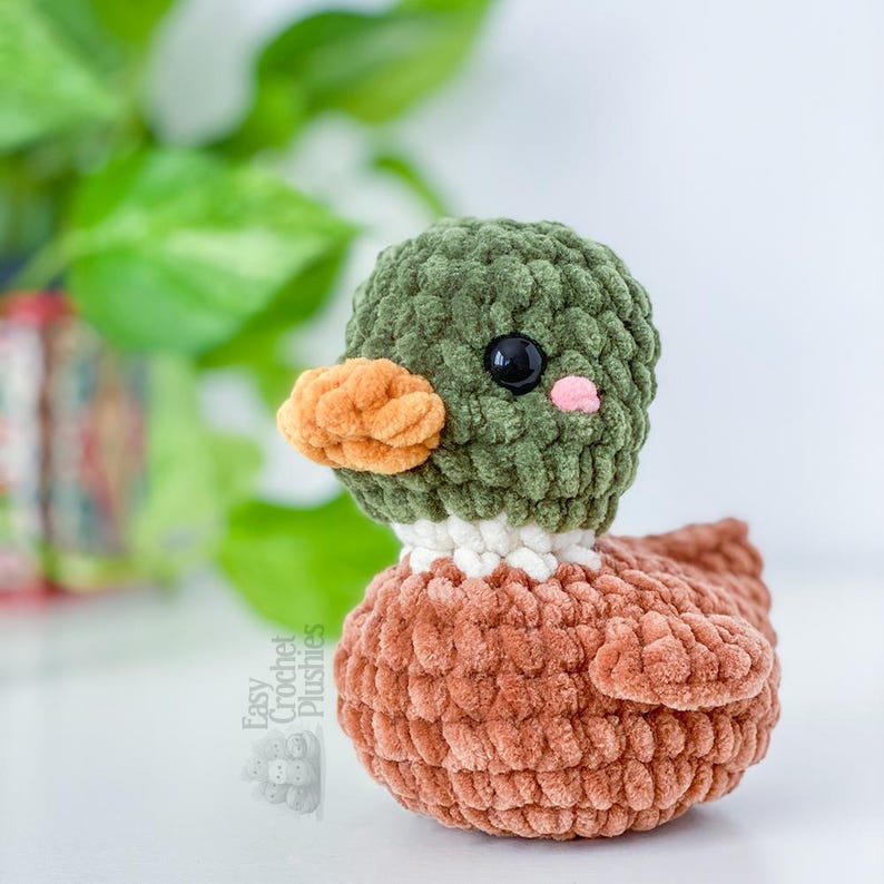 Ducky Trio Crochet Pattern