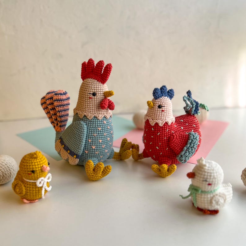 Farmyard Family Crochet Pattern