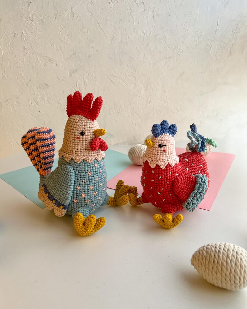 Farmyard Family Crochet Pattern