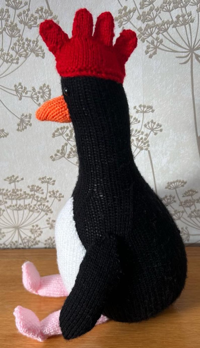 Snowy Penguin Knitting Pattern