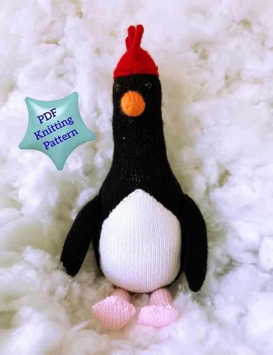 Snowy Penguin Knitting Pattern