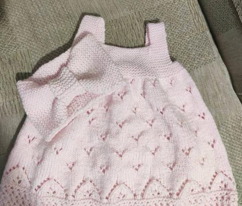 Vintage Pinafore Knitting Pattern