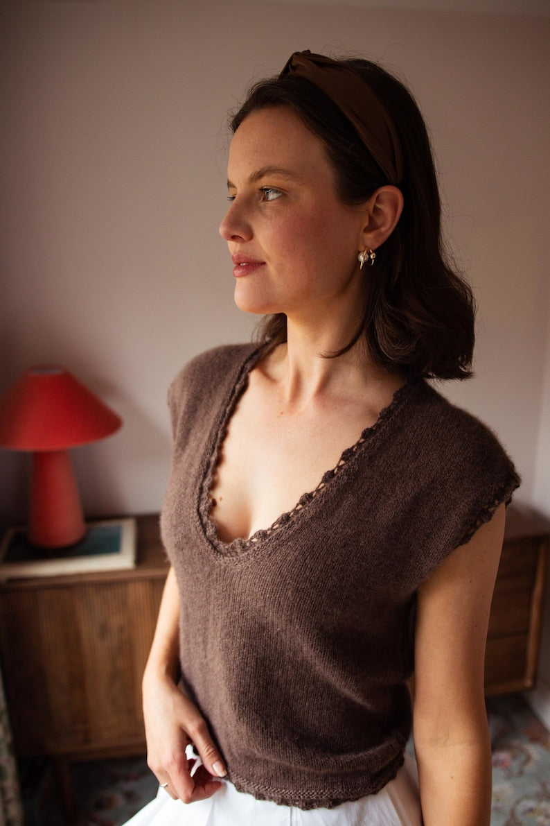Whisper Top Knitting Pattern