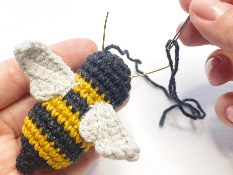 Honey Bee Charm Crochet Pattern