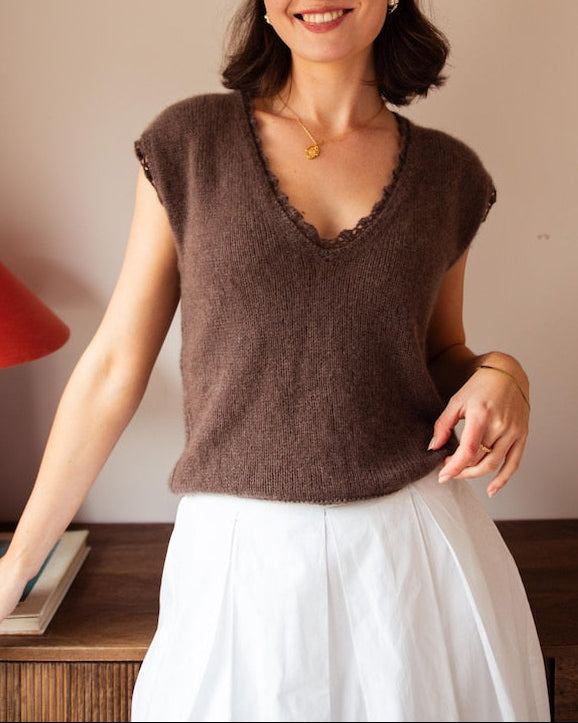 Whisper Top Knitting Pattern