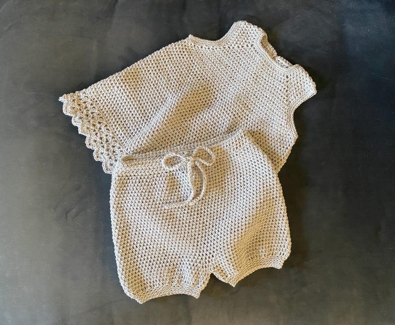 Soleil Baby Set Crochet Pattern