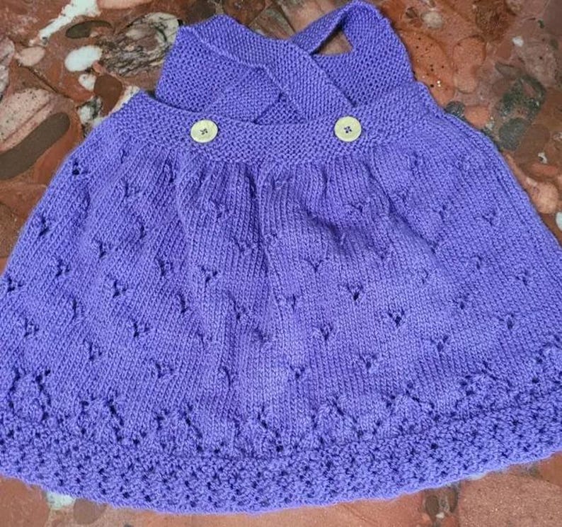 Vintage Pinafore Knitting Pattern