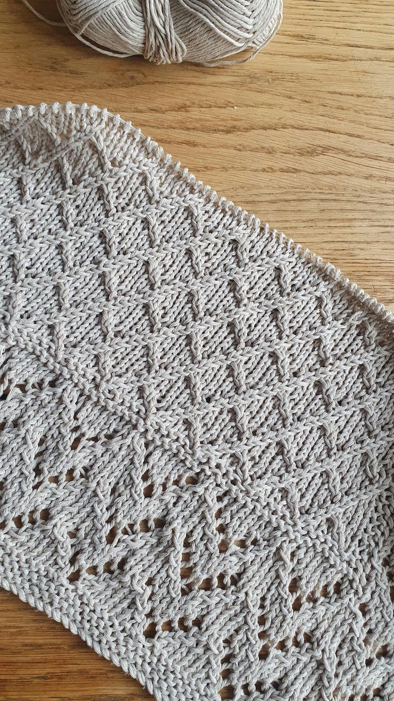 Willowfield Blanket Knitting Pattern