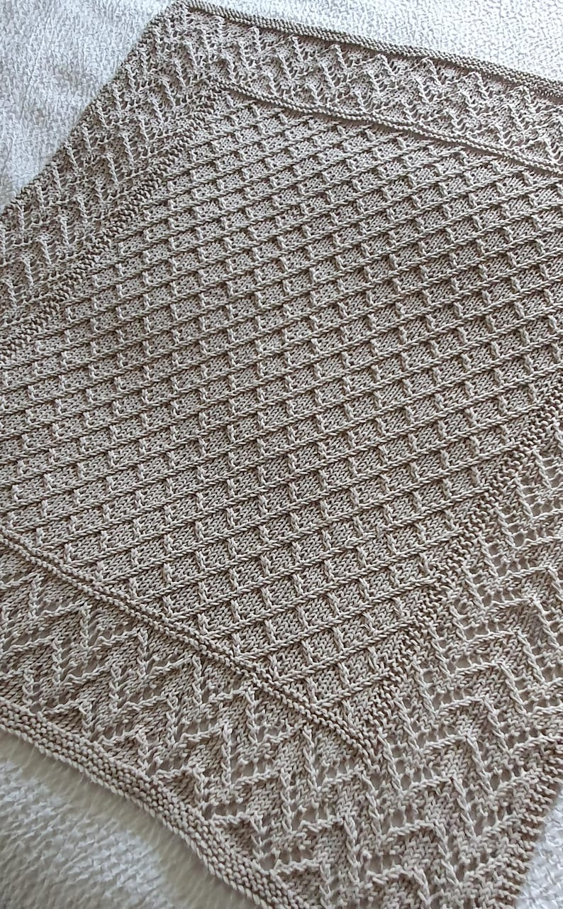 Willowfield Blanket Knitting Pattern