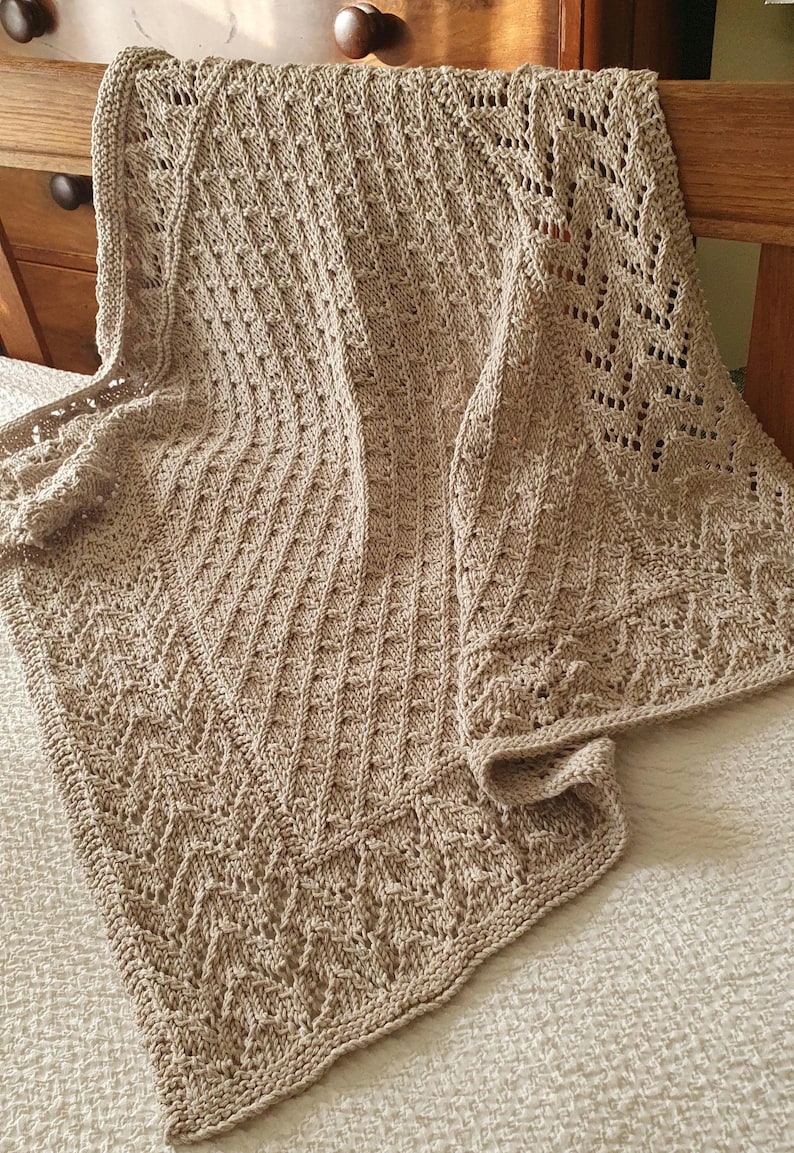 Willowfield Blanket Knitting Pattern
