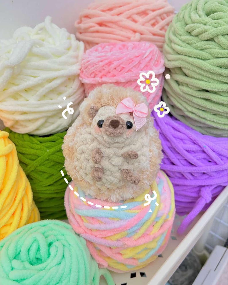 Cute Hedgehog Crochet Pattern