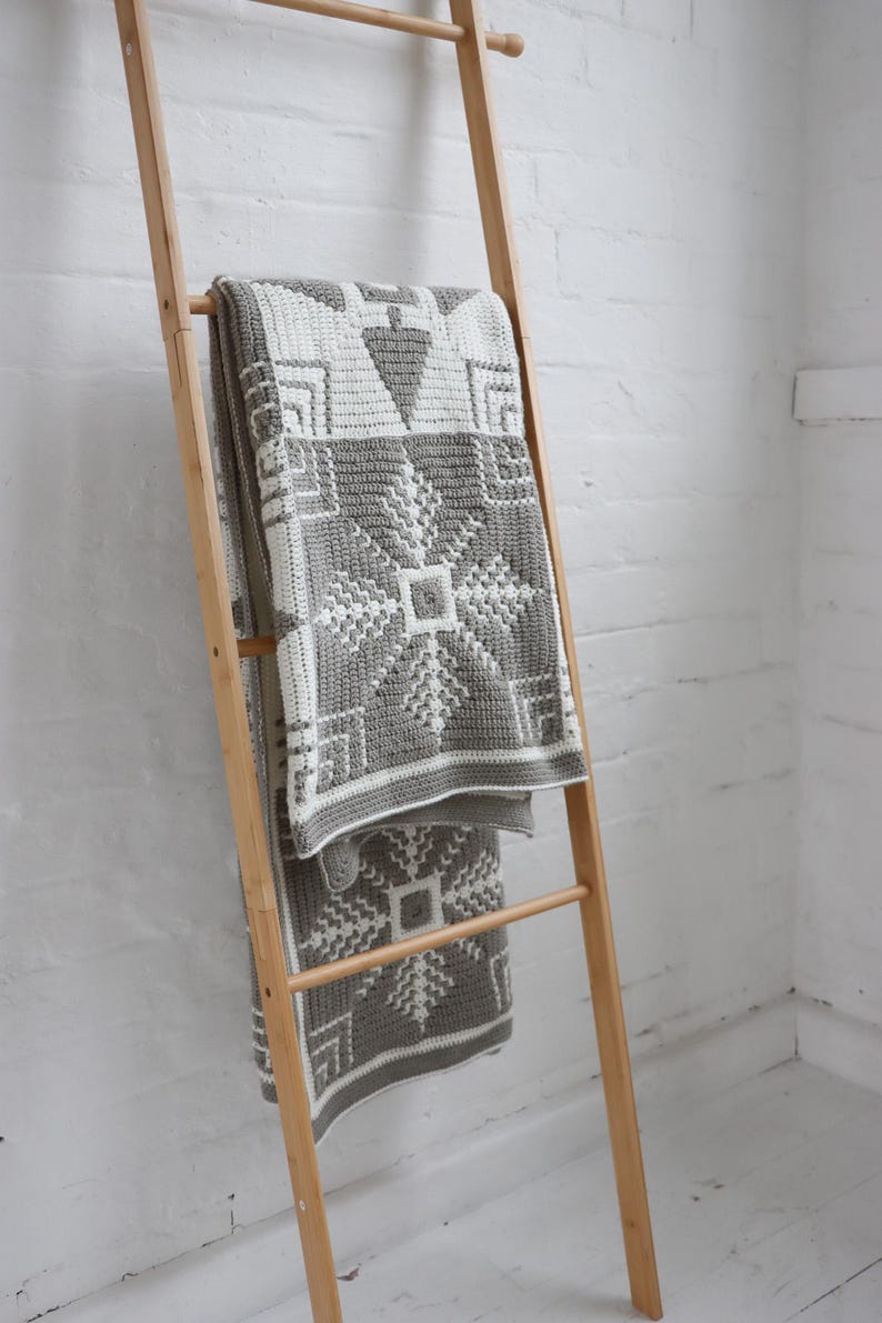 Winter Pines Blanket Crochet Pattern