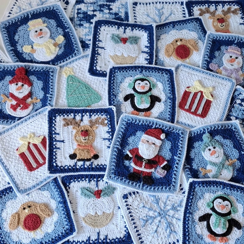 Snowberry Blanket Crochet Pattern