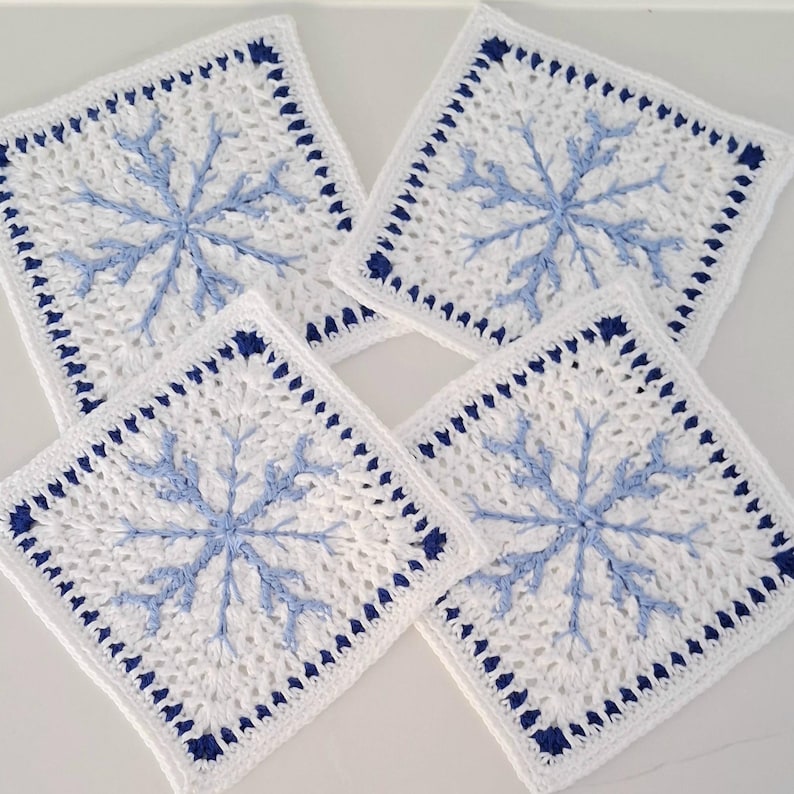 Snowberry Blanket Crochet Pattern