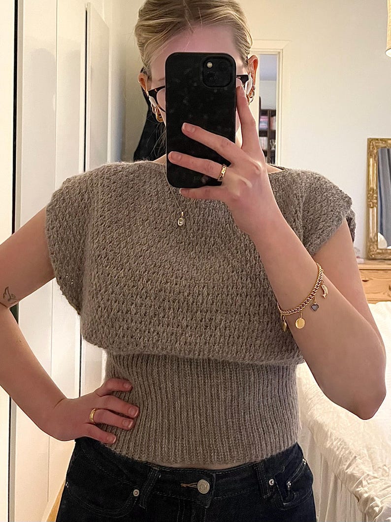 Moonstone Top Crochet Pattern